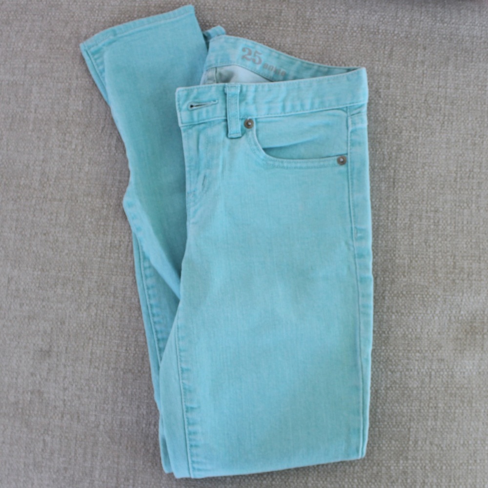 J crew Toothpick Jean - Pastel Blue